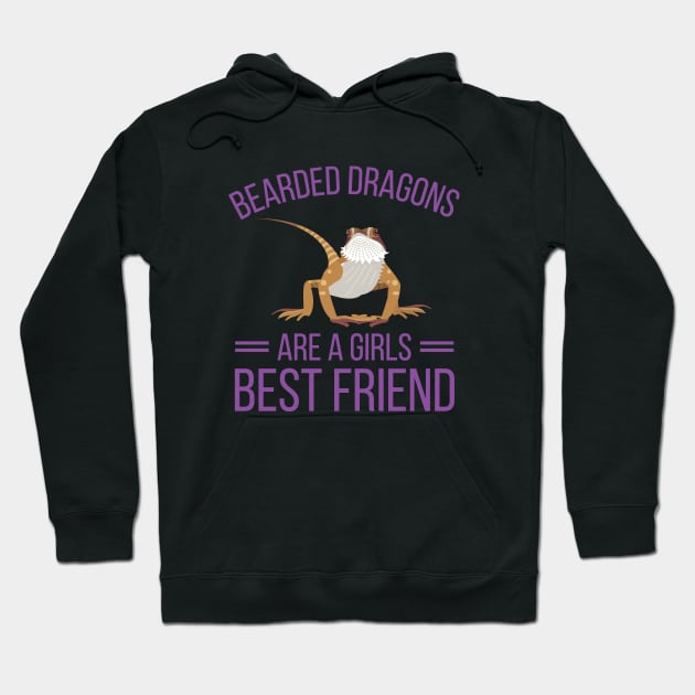 Bearded Dragons are a Girls best friends Hoodie by Dr_Squirrel